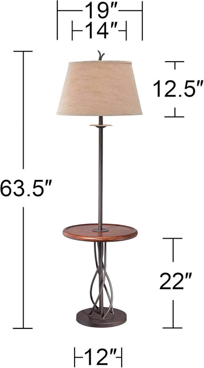 Farmhouse Industrial Floor Lamp  Cozy Ambience for Every Corner of Your Home