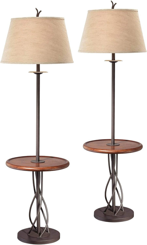 Farmhouse Industrial Floor Lamp  Cozy Ambience for Every Corner of Your Home