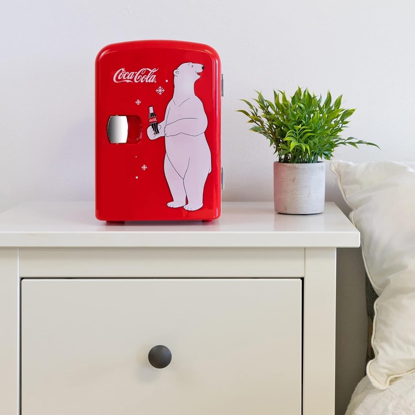 Compact Mini Fridge for Bedroom, Office &amp; Dorm