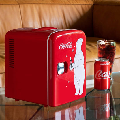Compact Mini Fridge for Bedroom, Office &amp; Dorm