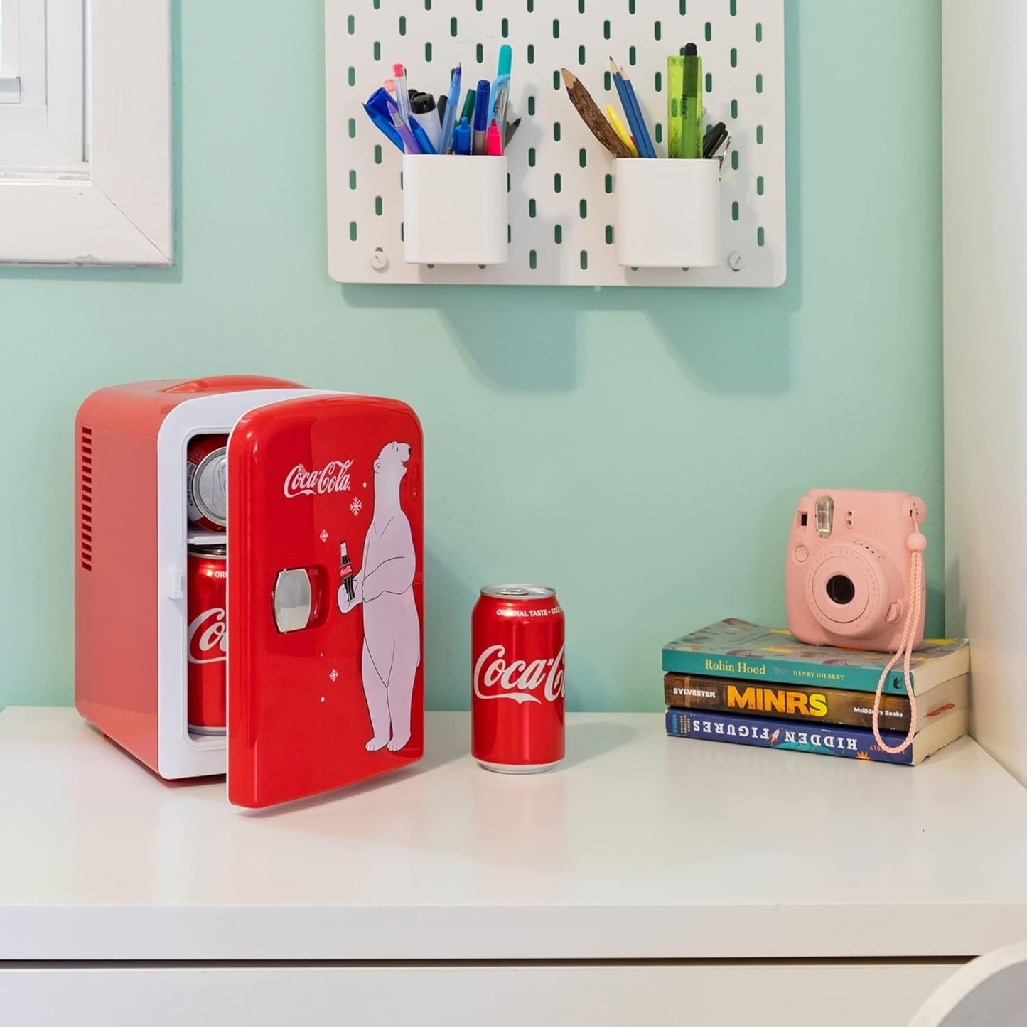 Compact Mini Fridge for Bedroom, Office &amp; Dorm