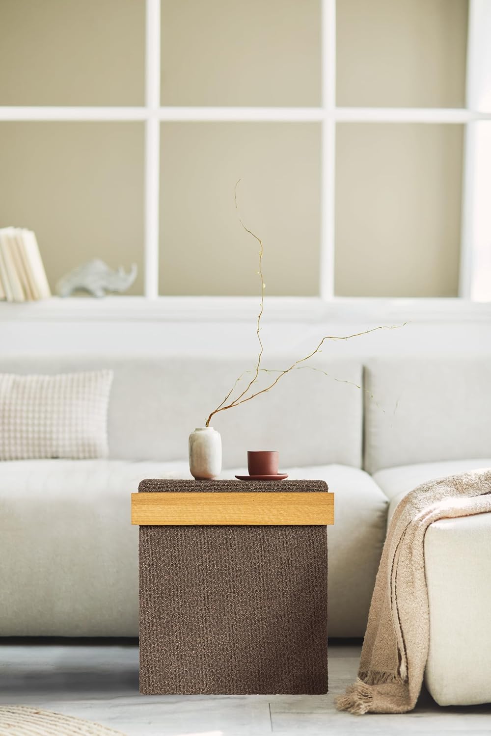 Versatile Storage Ottoman with Lift-Top  Stylish &amp; Functional