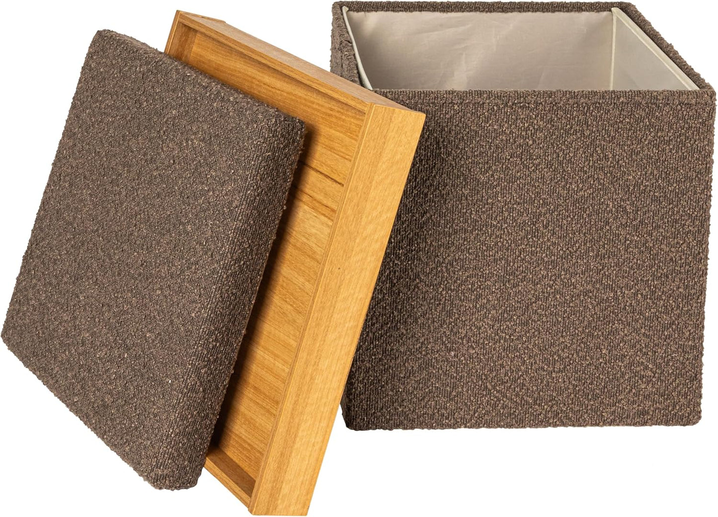 Versatile Storage Ottoman with Lift-Top  Stylish &amp; Functional