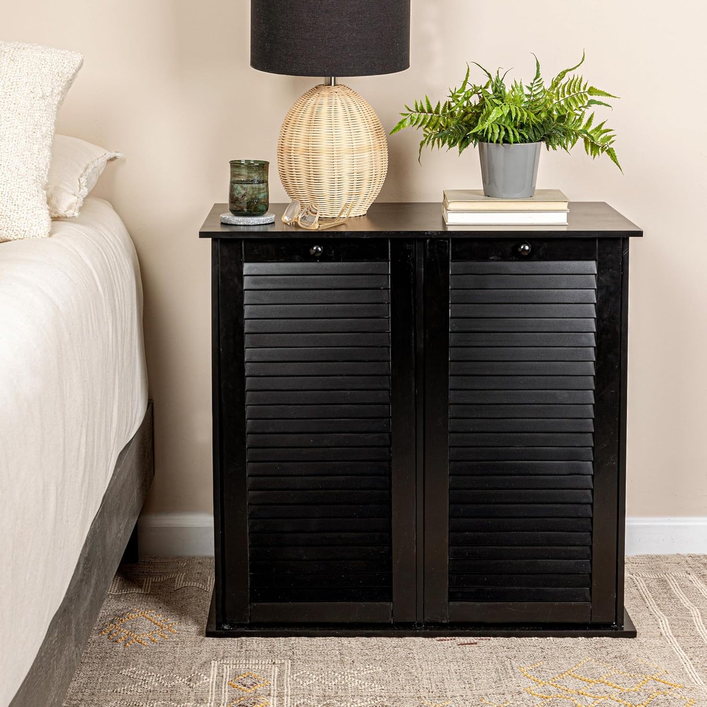 Tilt-Out Laundry & Trash Bin | Space-Saving Home Organization